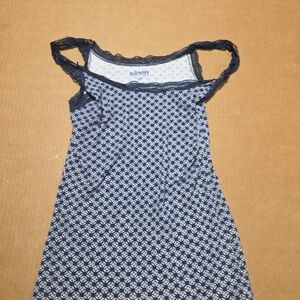 Old Navy Women's Juniors Size Large L Sweet Lace Tank top Shirt  Girlie